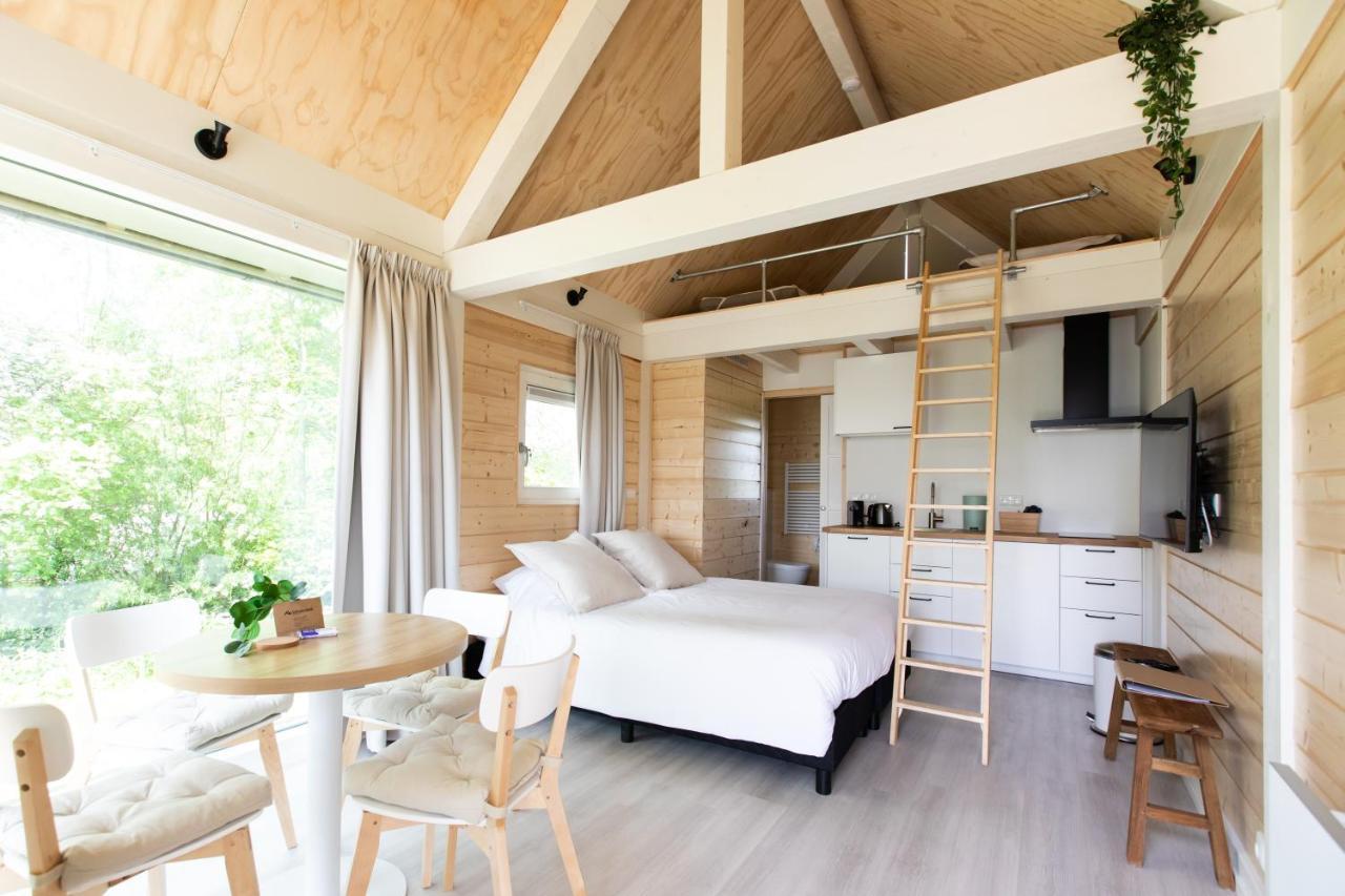 Ferienwohnung Tiny House - Optioneel Met Hottub Dokkum Exterior foto