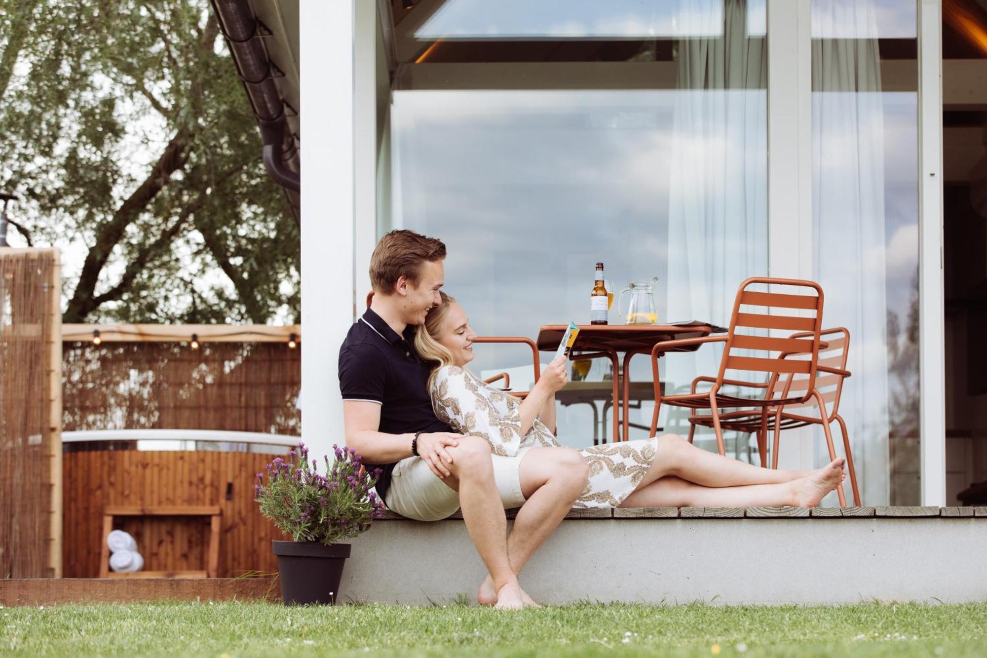 Ferienwohnung Tiny House - Optioneel Met Hottub Dokkum Zimmer foto