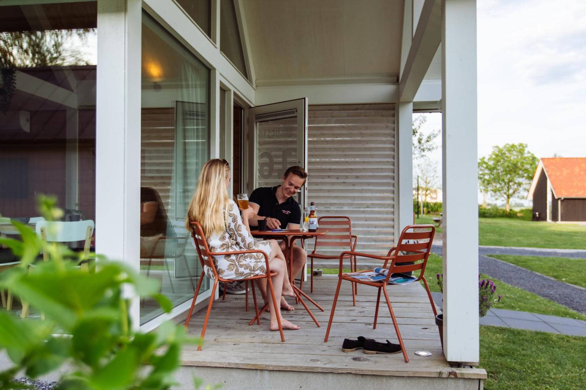 Ferienwohnung Tiny House - Optioneel Met Hottub Dokkum Zimmer foto