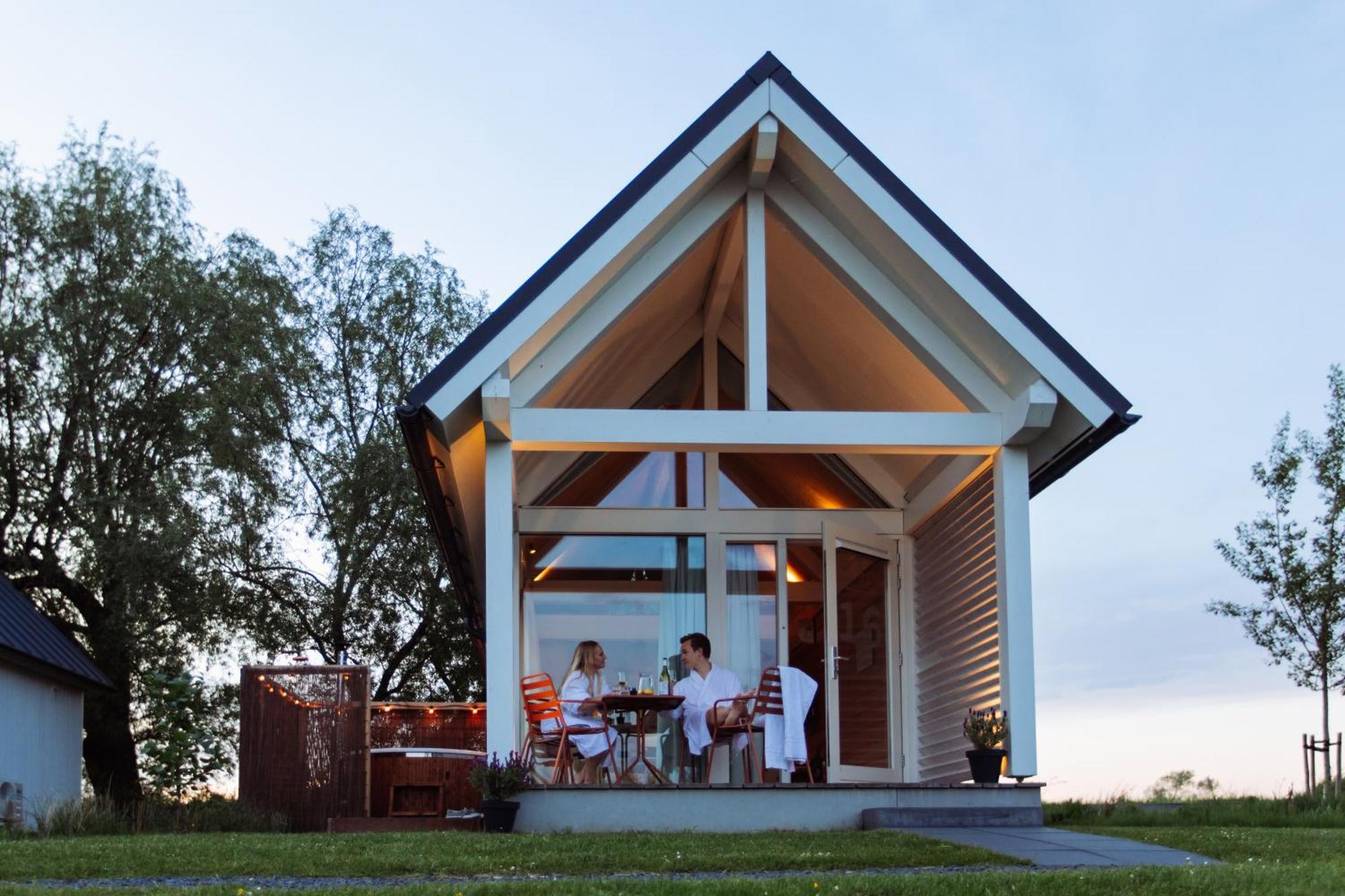 Ferienwohnung Tiny House - Optioneel Met Hottub Dokkum Zimmer foto